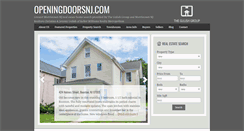 Desktop Screenshot of openingdoorsnj.com
